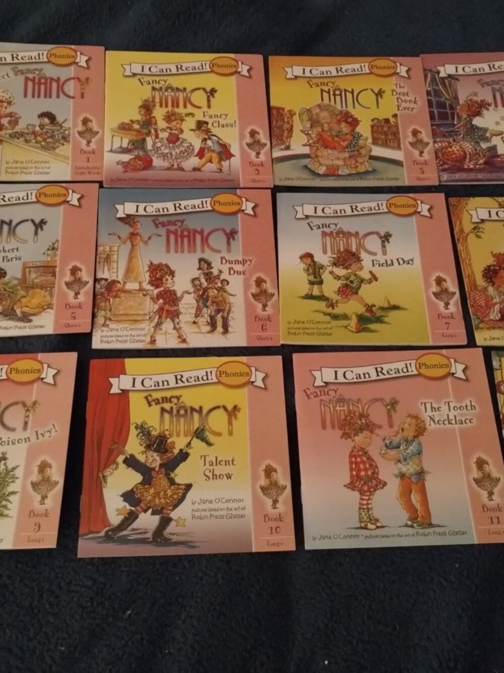 Fancy Nancy- I Can Read Phonics book set